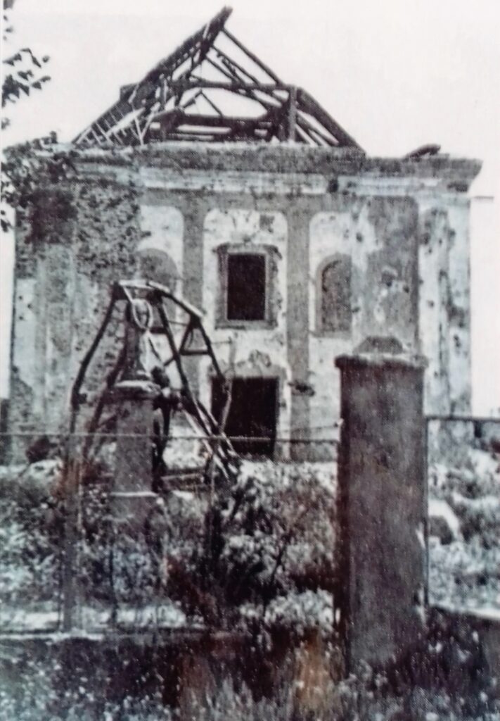 Bart-templom romjai-1945-ben