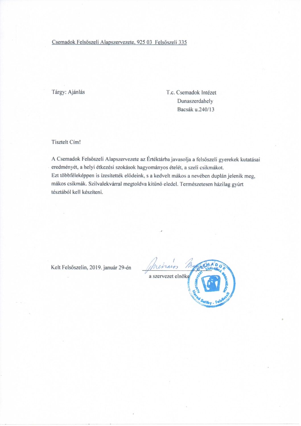 felsoszeli-csikmak-ajanlas