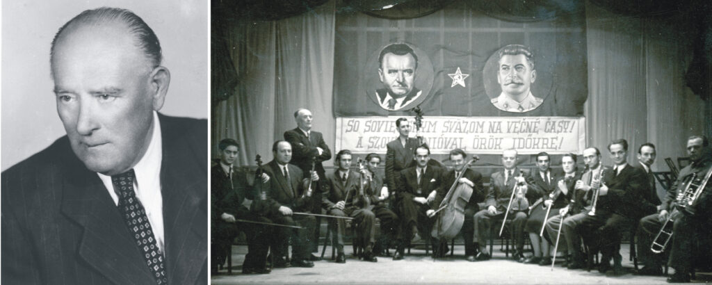 Komarom_Az első Csemadok zenekar