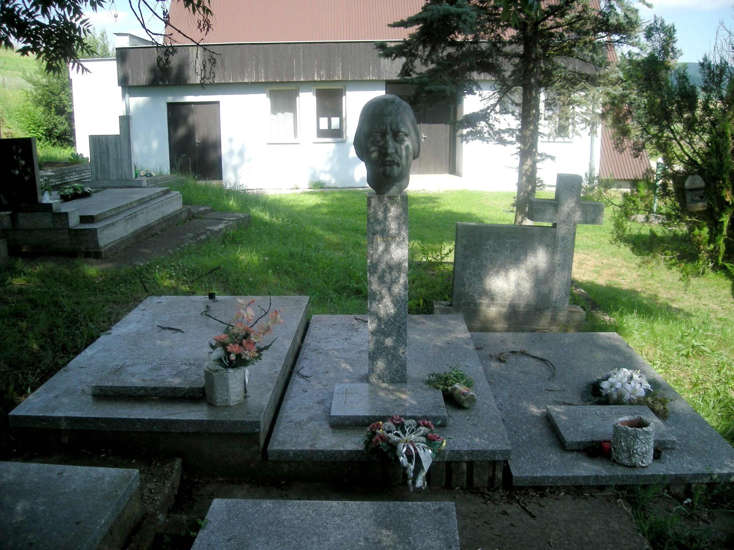 Bacskai Béla festőművész sírja