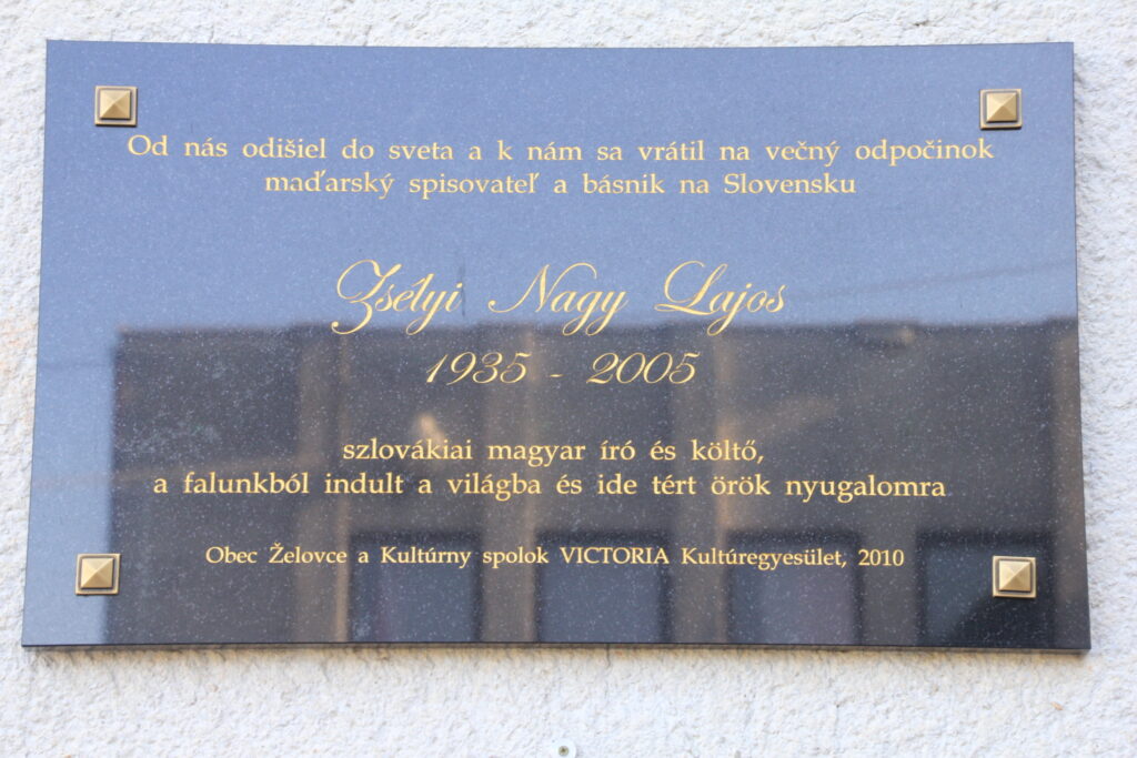 Zsélyi Nagy Lajos emléktáblája