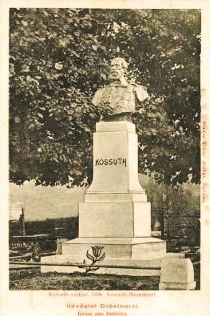 Kossuth Lajos mellszobra