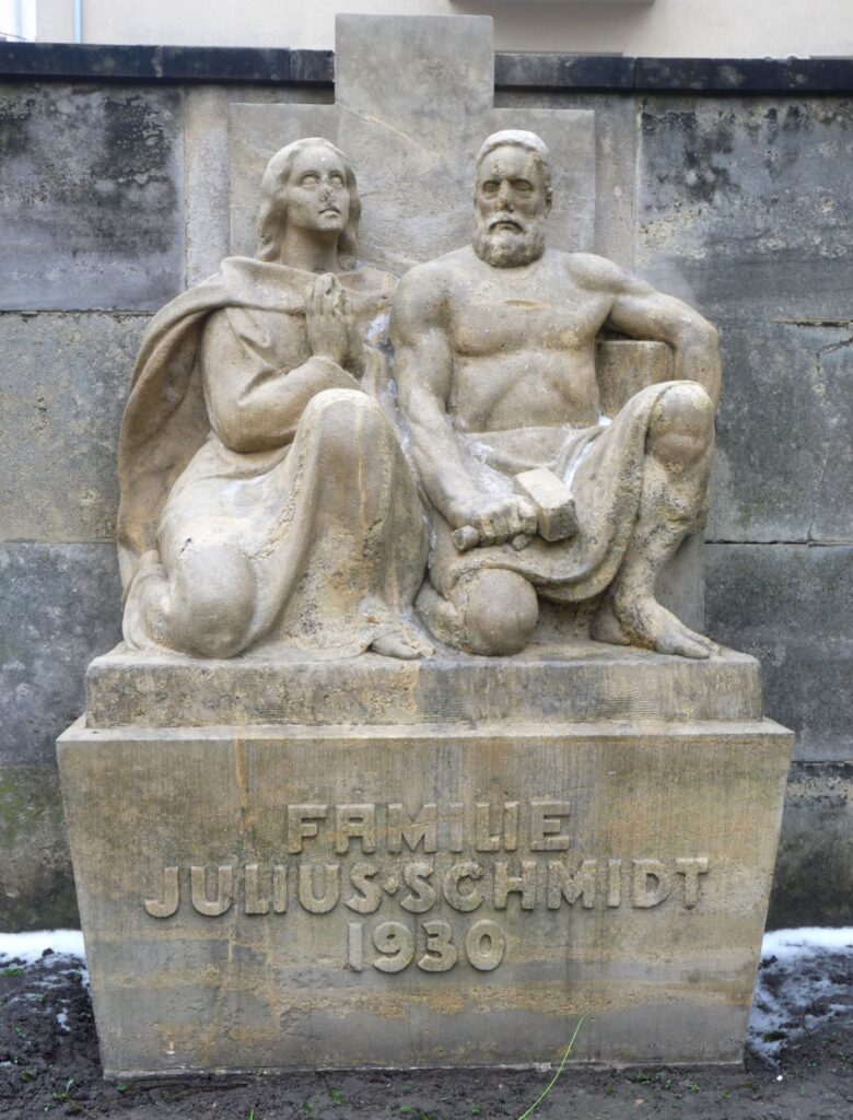 Julius Schmidt családi síremléke