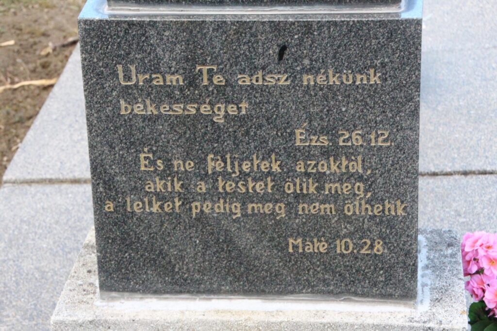 Gulyás Lajos falubíró sírja