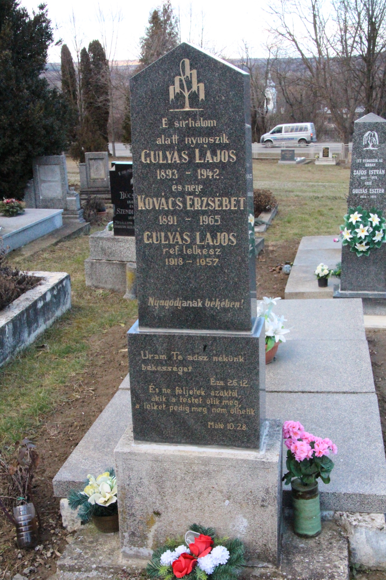 Gulyás Lajos falubíró sírja