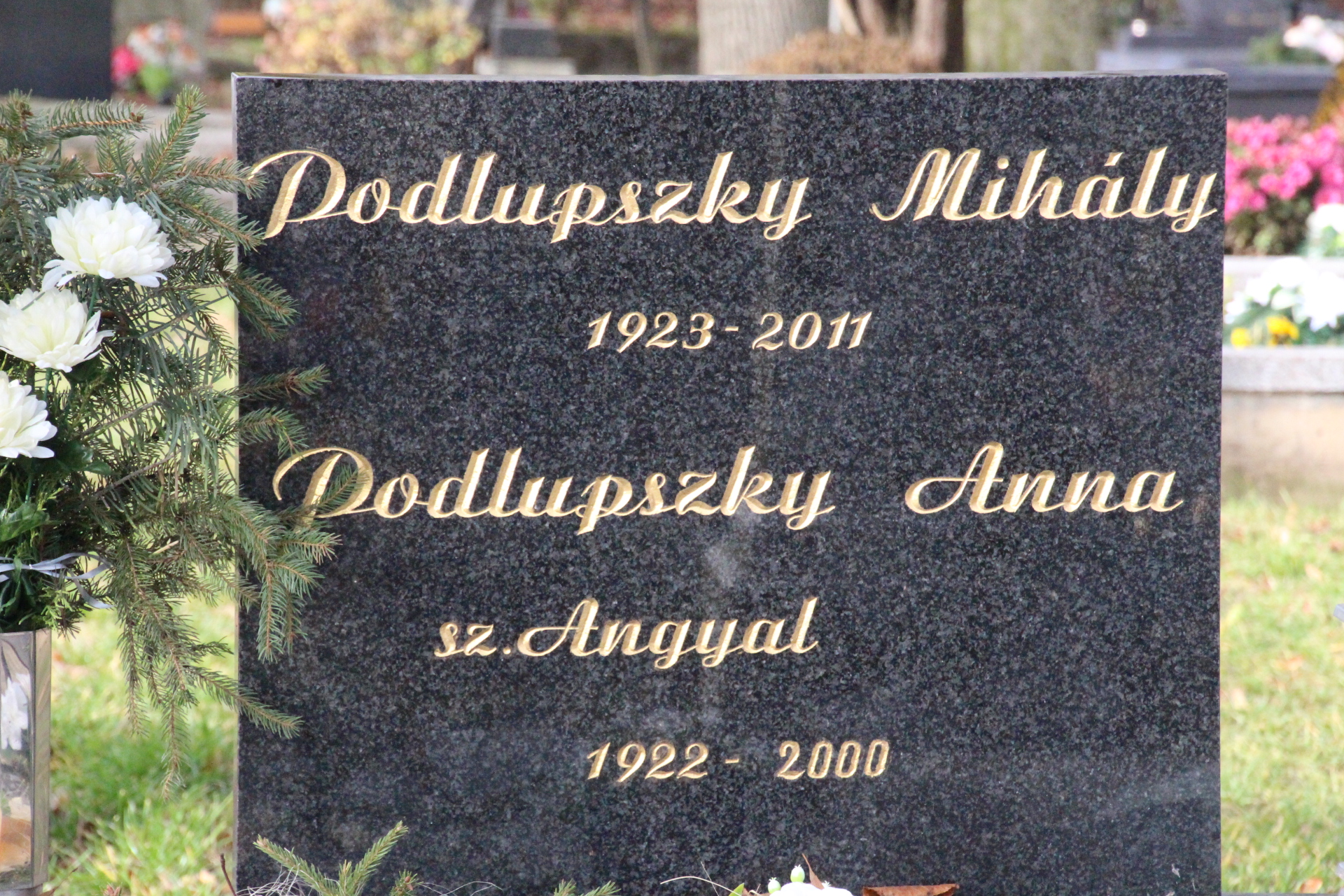 Podlupszky Mihály sírja