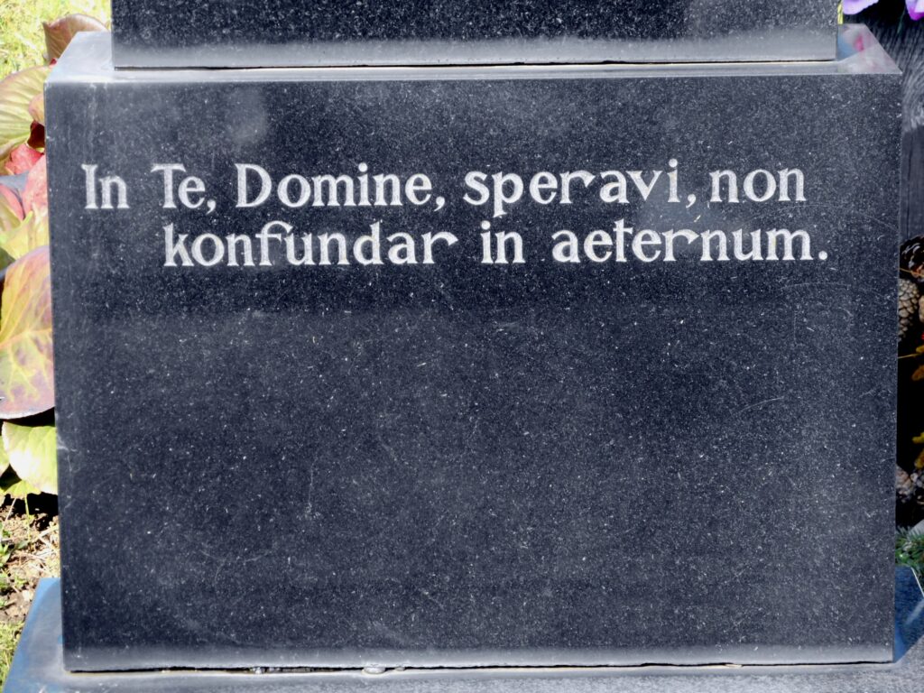 Bussay Tivadar síremléke