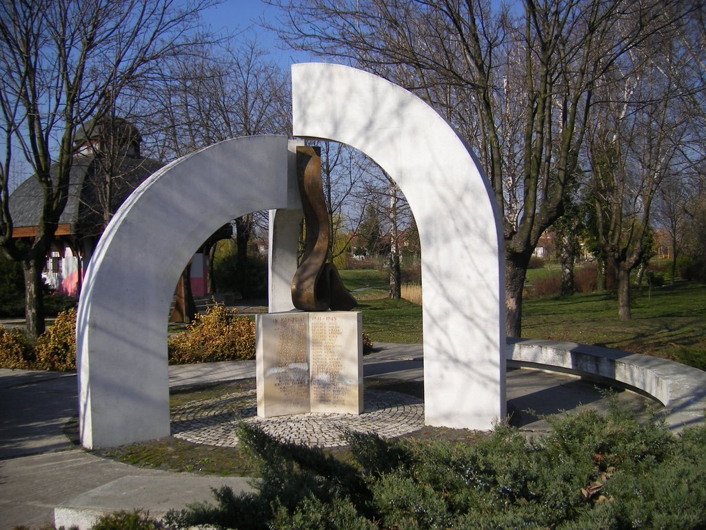 A második világháború áldozatainak emlékműve