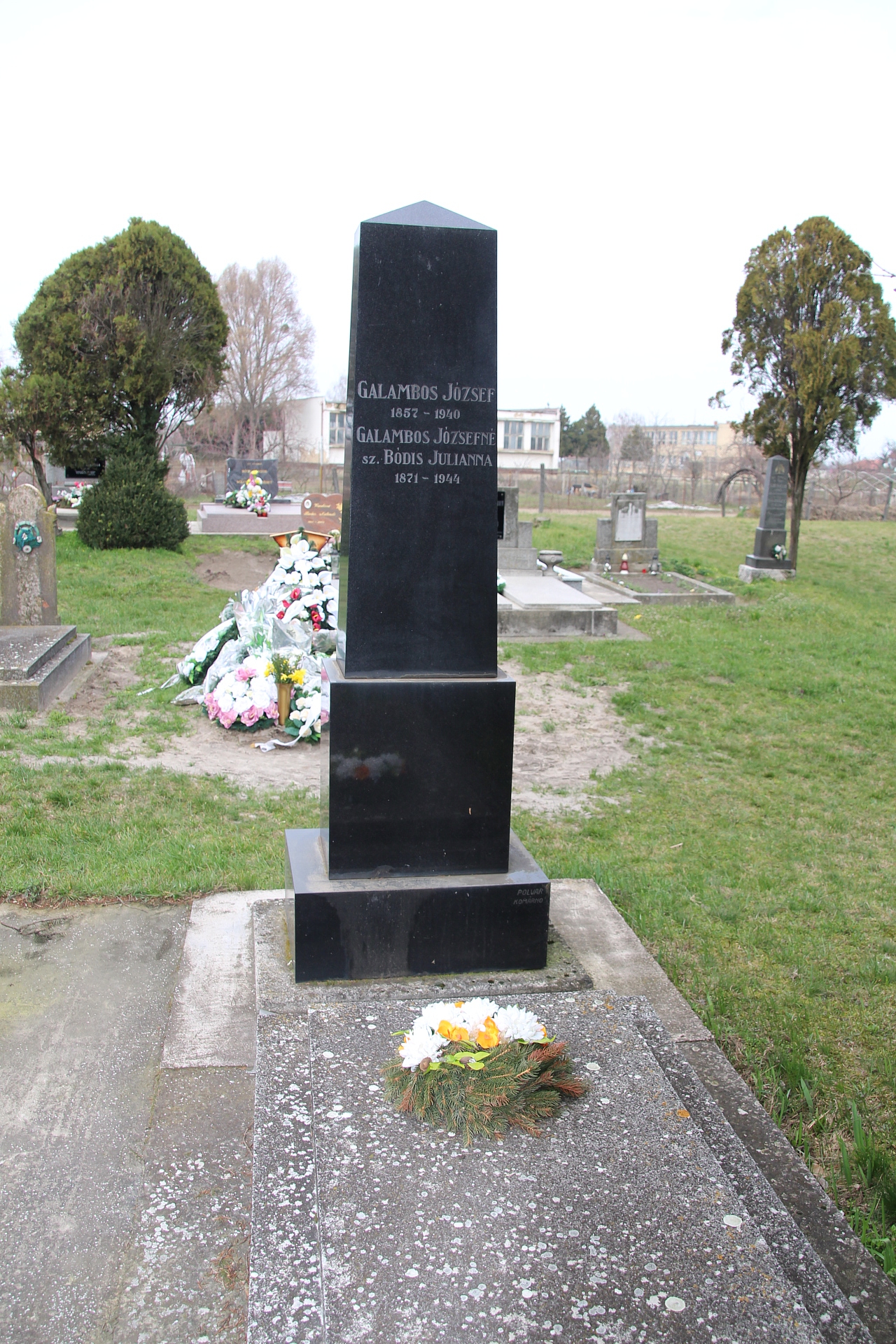 Galambos József sírja