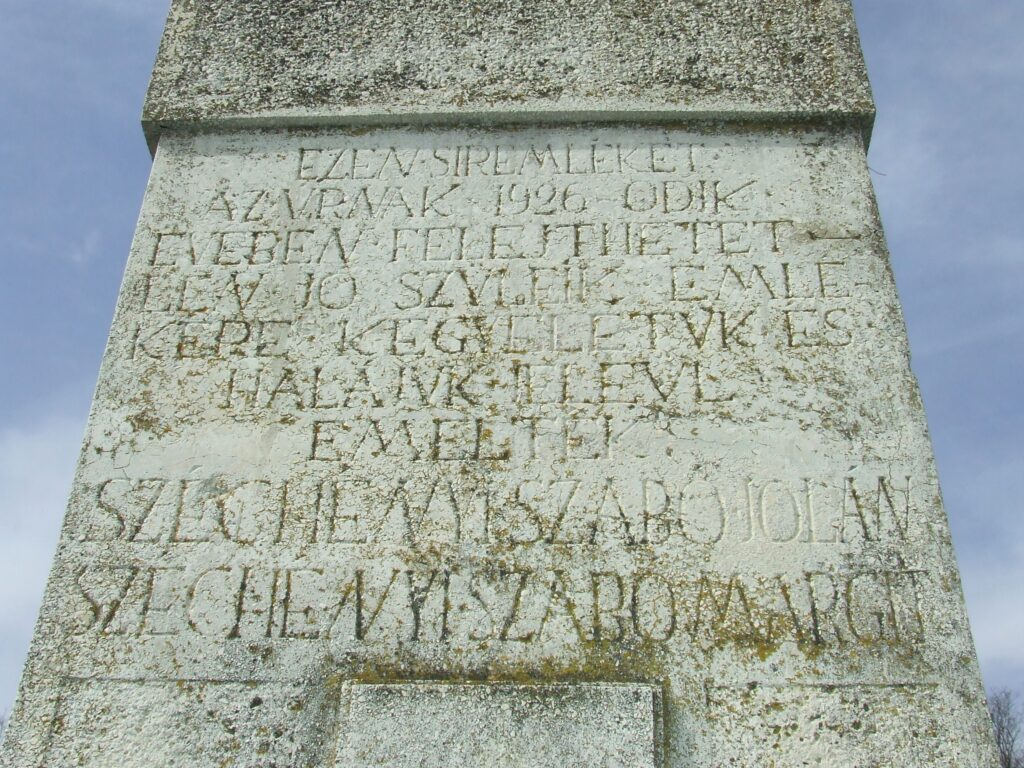 Széchenyi Szabó család kriptája