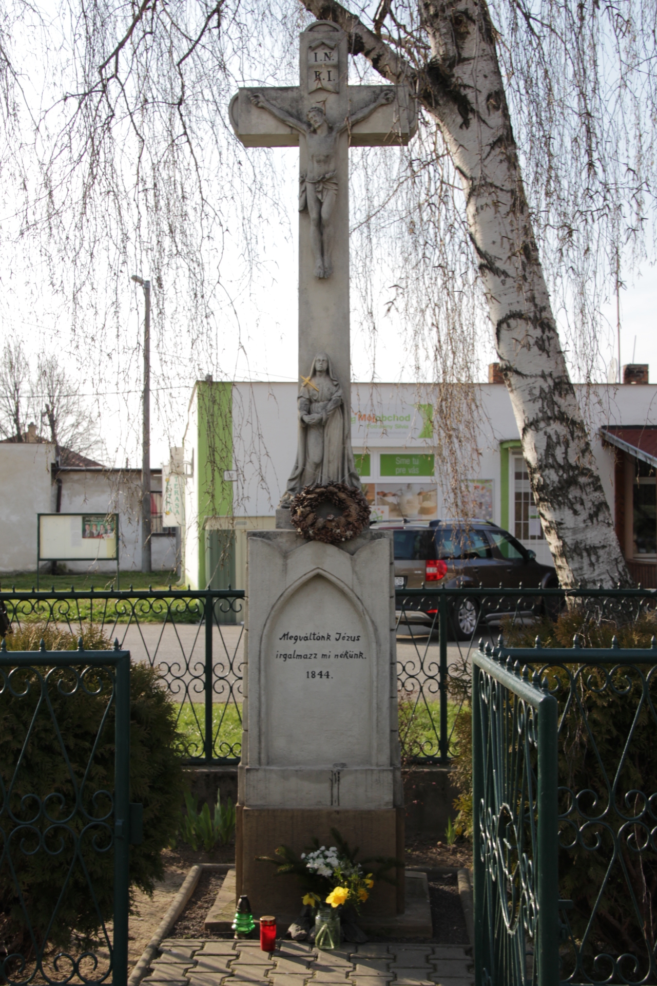 Útmenti kereszt Vőkön