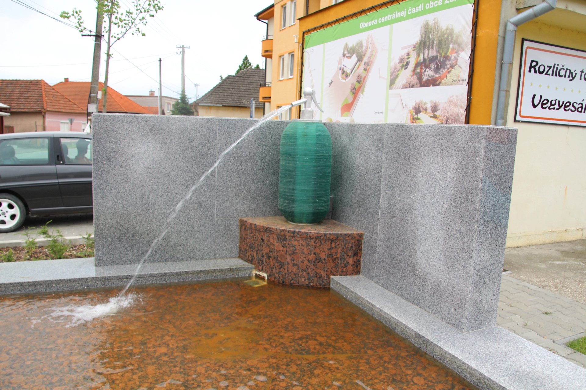 Szíkvizes szökőkút