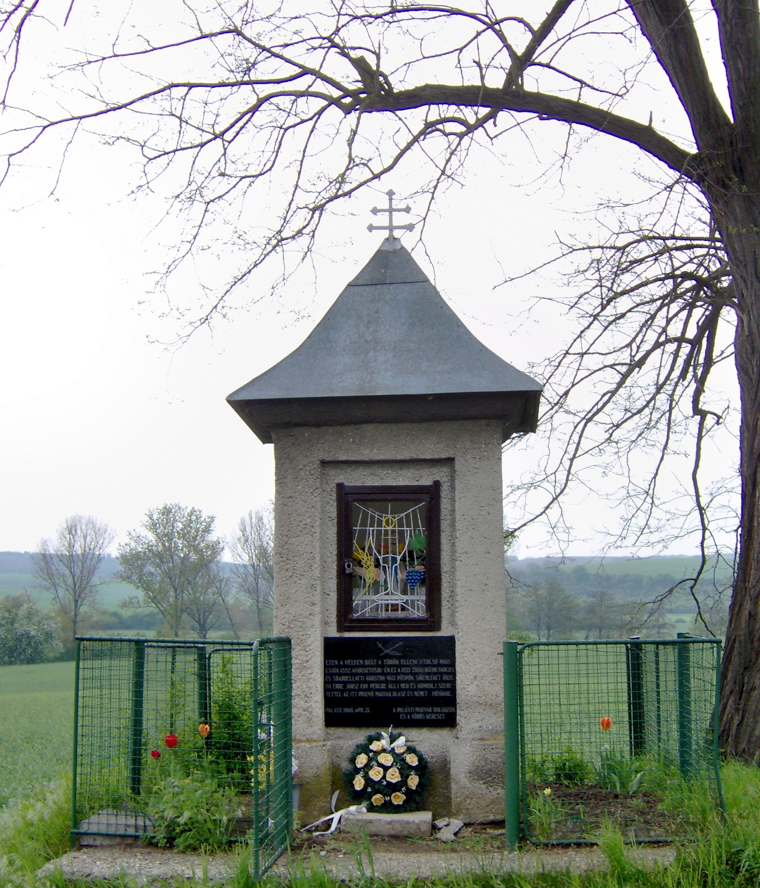 Török kápolna az 1552-es palásti csata emlékére