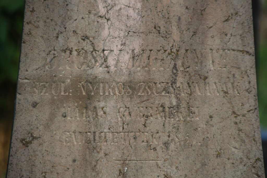 Oroszi Mihályné Nyikos Zsuzsanna sírja