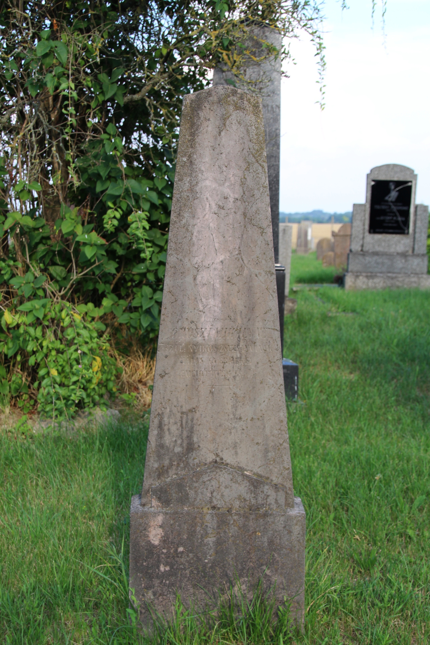 Oroszi Mihályné Nyikos Zsuzsanna sírja