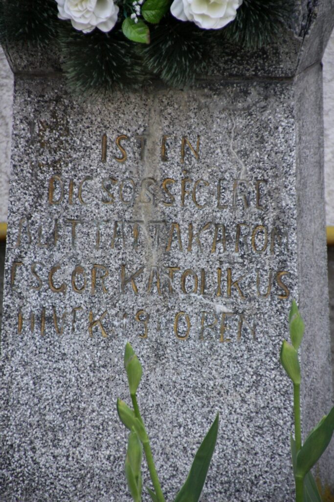 Kápolnakerti kereszt Örösben