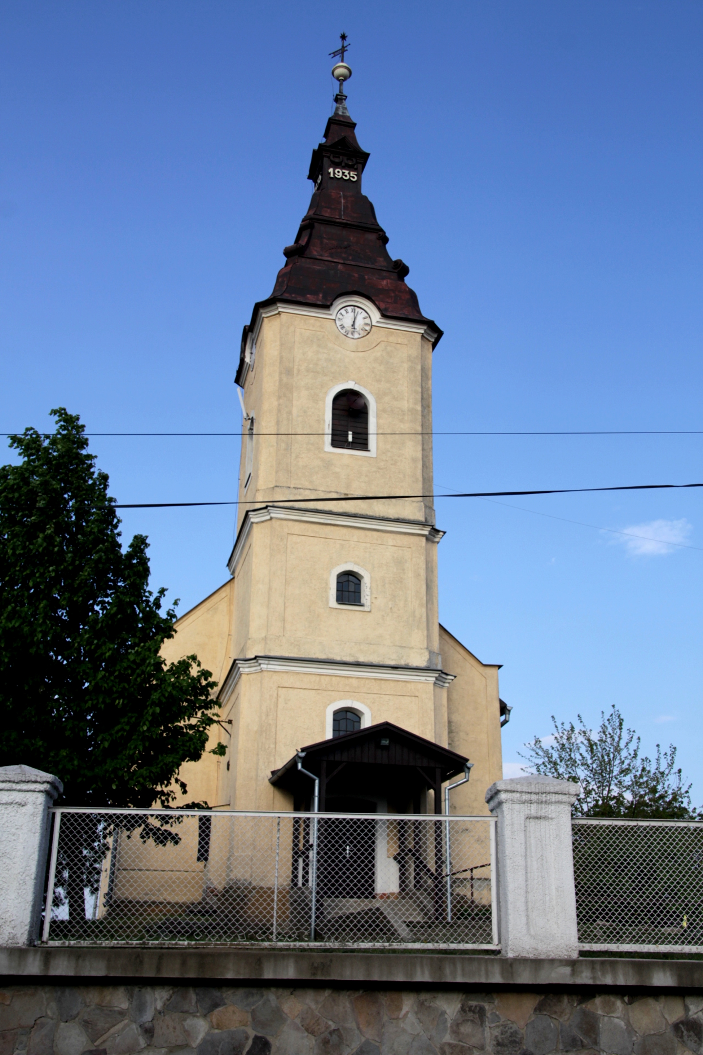 Református templom Örösben