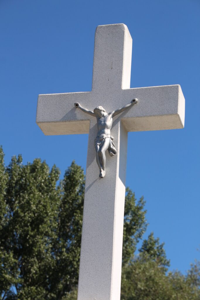 Temetői nagykereszt Szapon