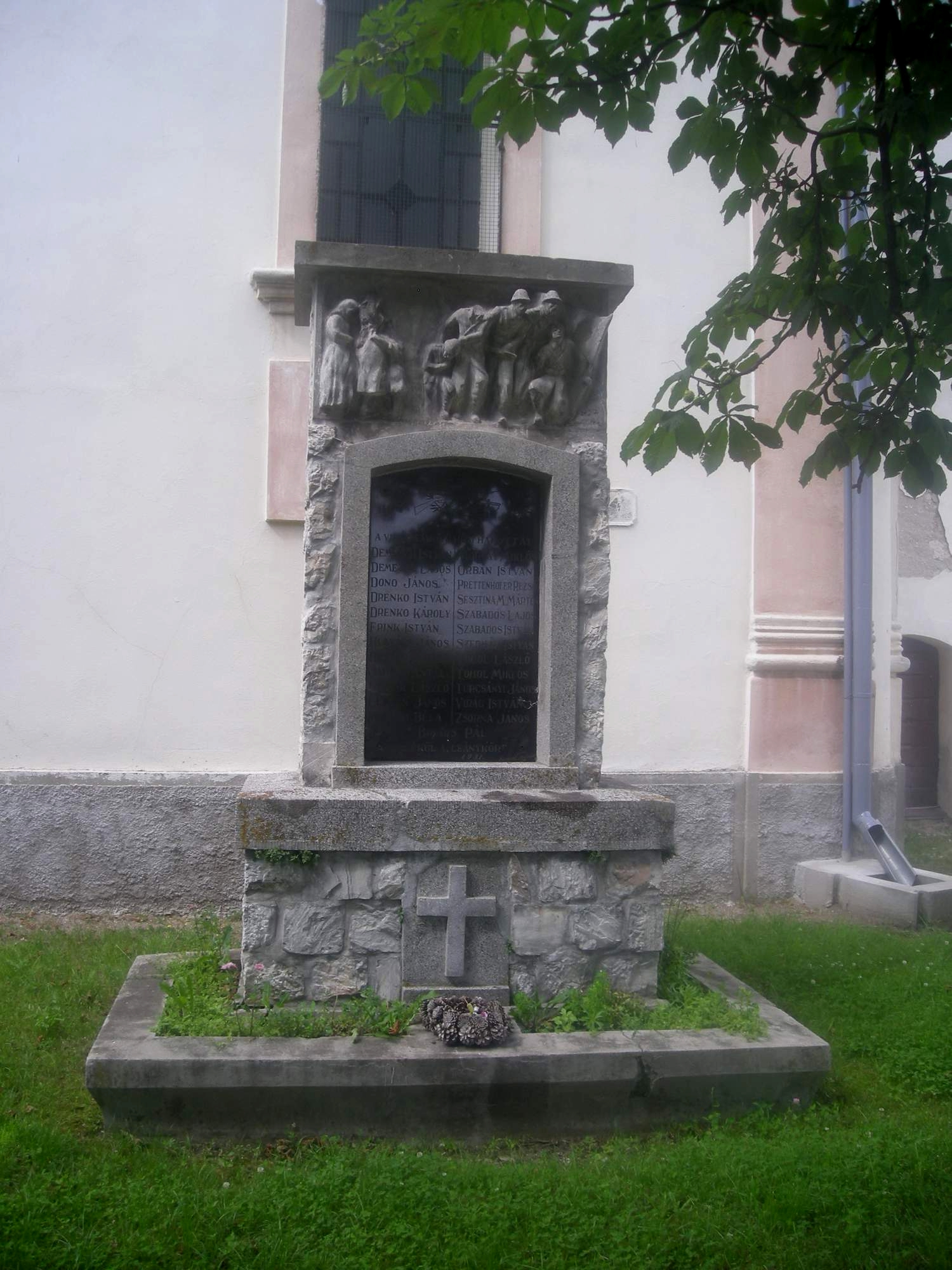 Az 1. világháború hősi halottainak emlékműve