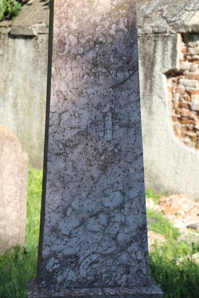 Wámossy István lelkipásztor sírja