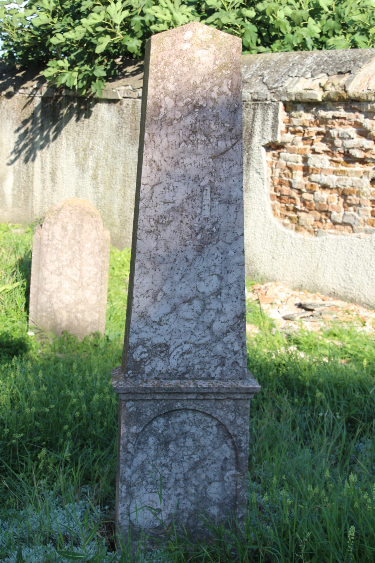 Wámossy István lelkipásztor sírja