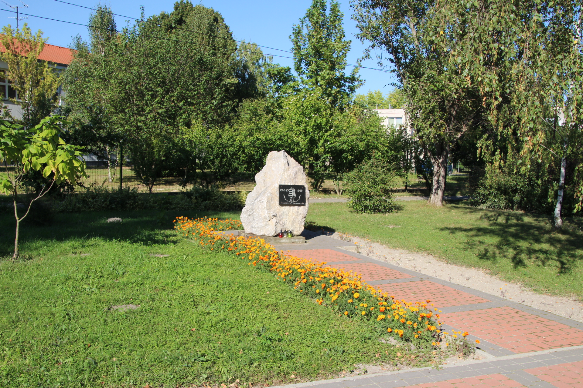 Az 1848-as forradalom és szabadságharc emlékműve