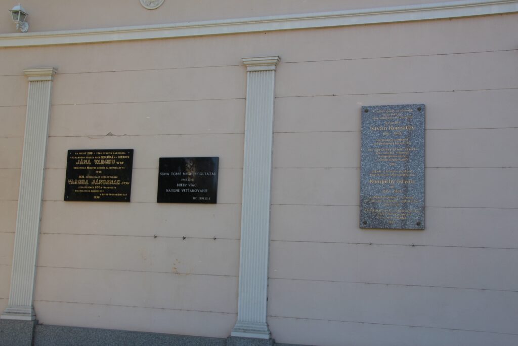 Kitelepítés emléktáblája