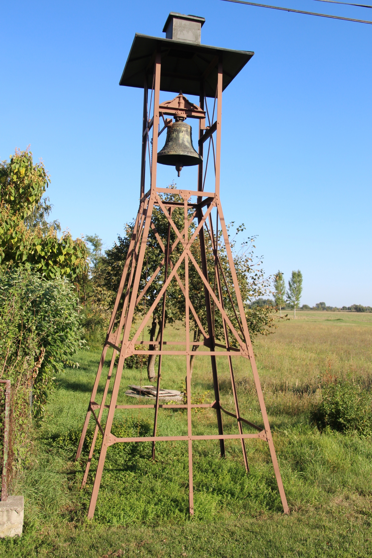 Vas harangláb Margitmajoron