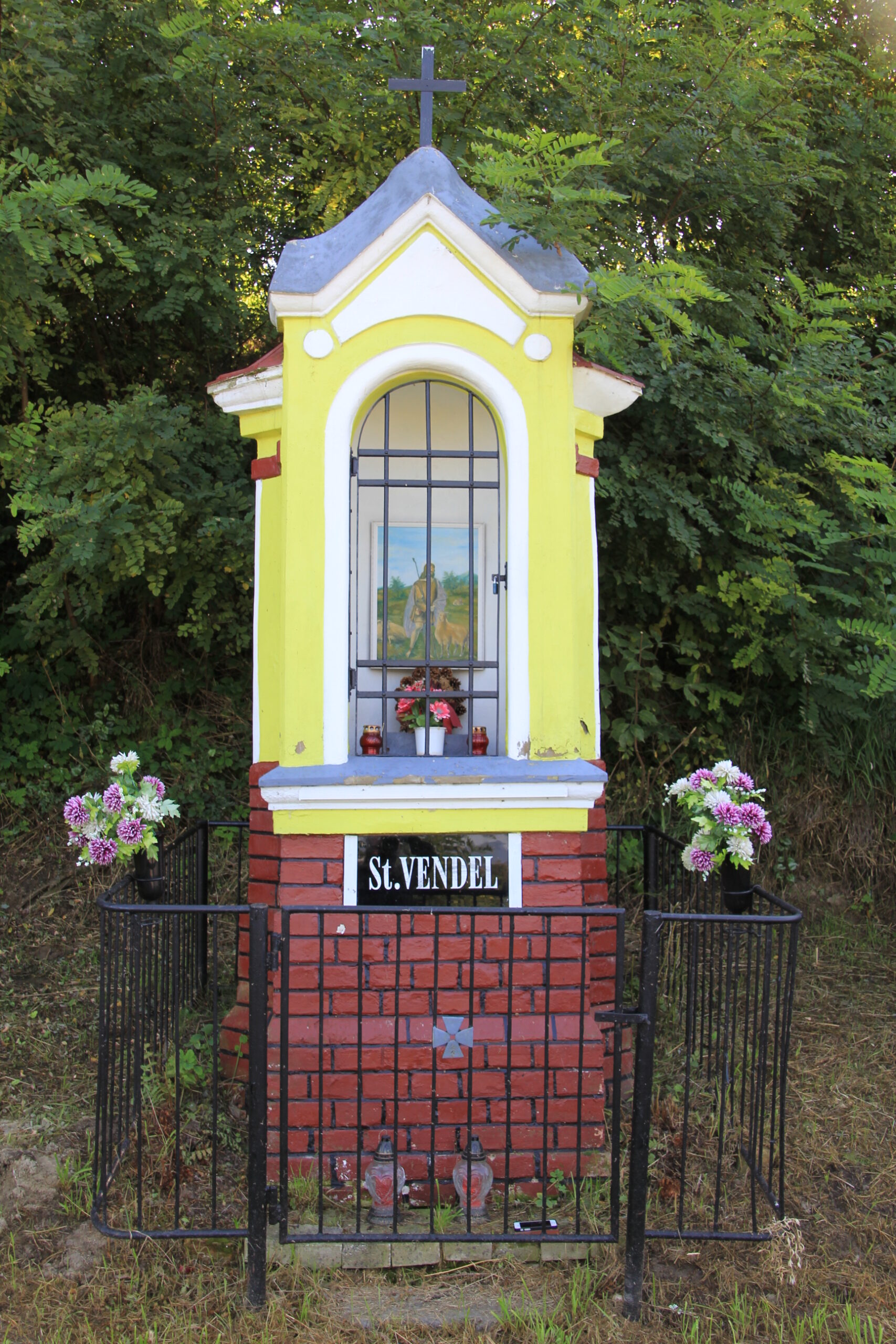 Szent Vendel-képszobor