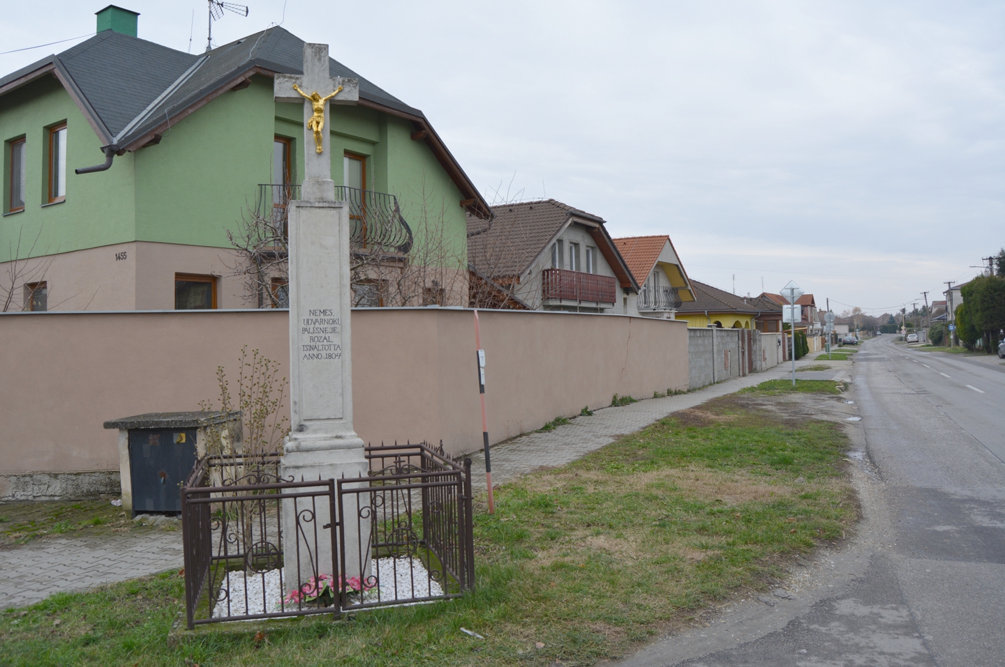 Az Udvarnoki család emlékkeresztje