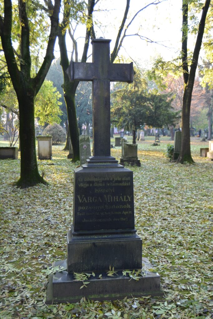 Zámolyi Varga Mihály sírja