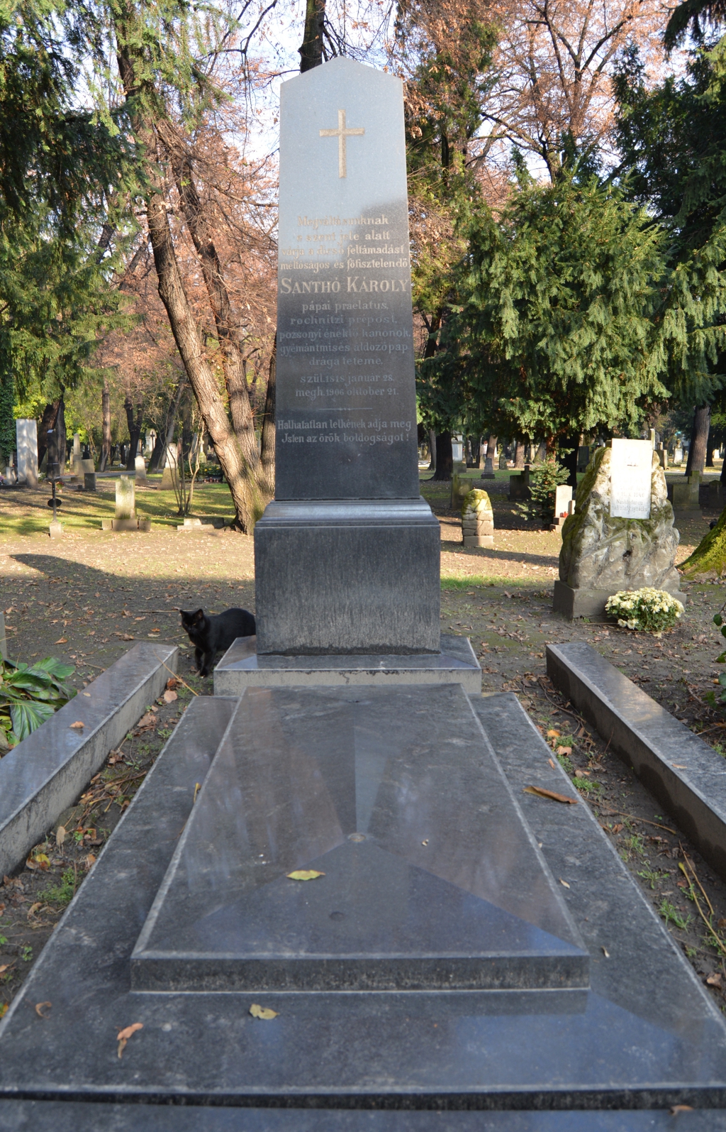 Santhó Károly sírja