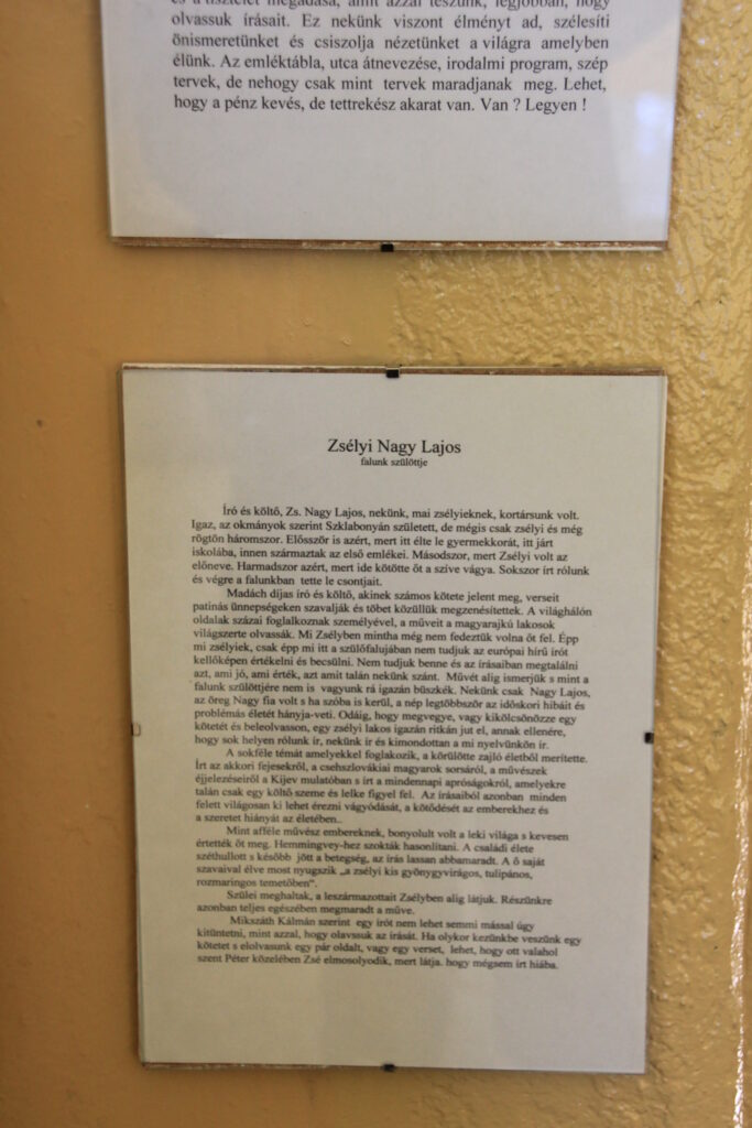 Zsélyi Nagy Lajos fejfája