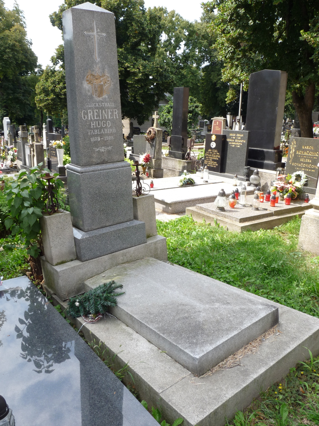 Greiner Hugo sírja