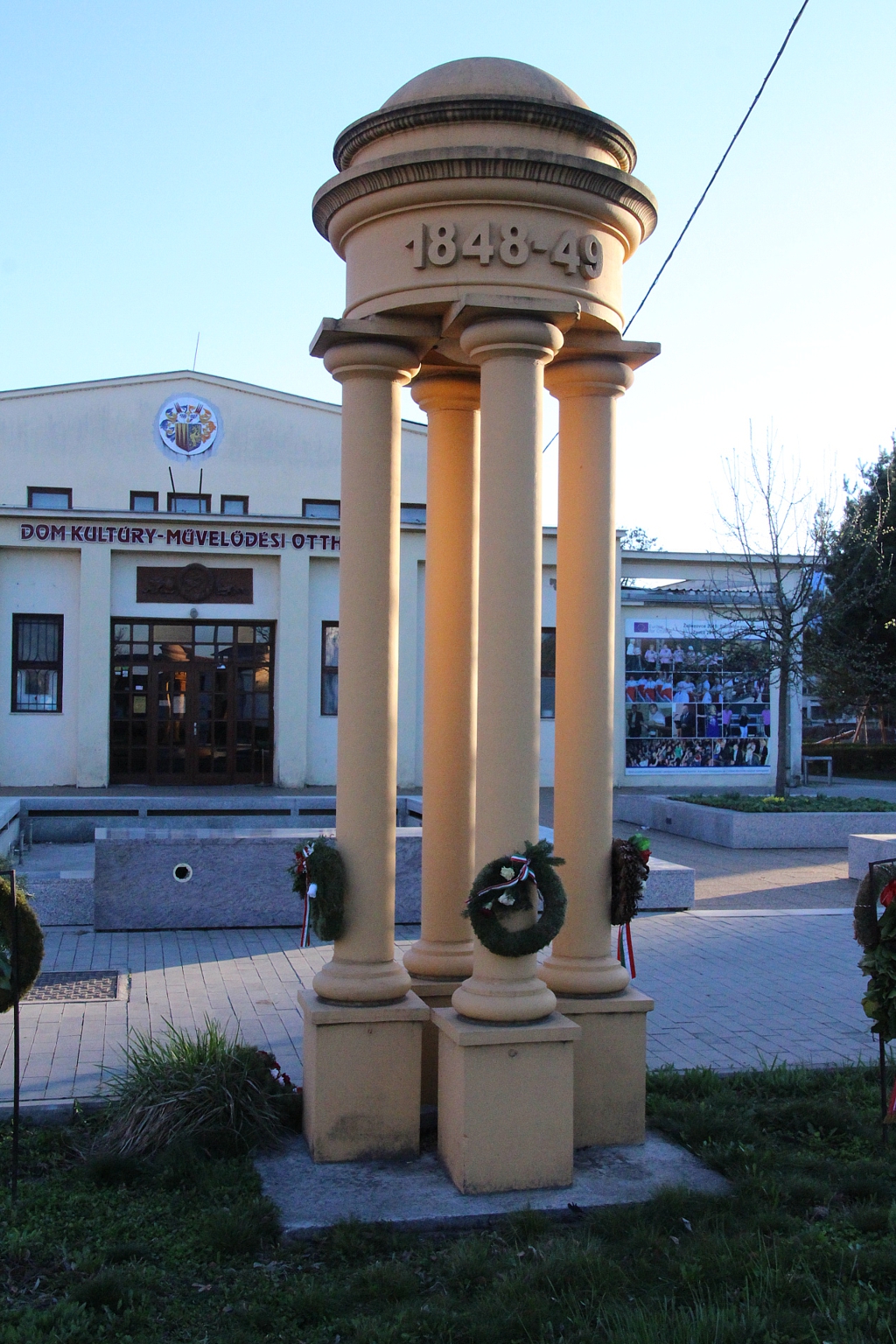 A szabadságharc emlékműve