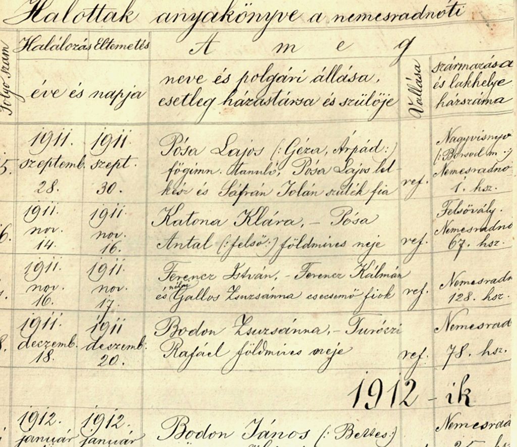 nemesradnot-posa-lajos-lelkesz-gyerekei-1911 (1)