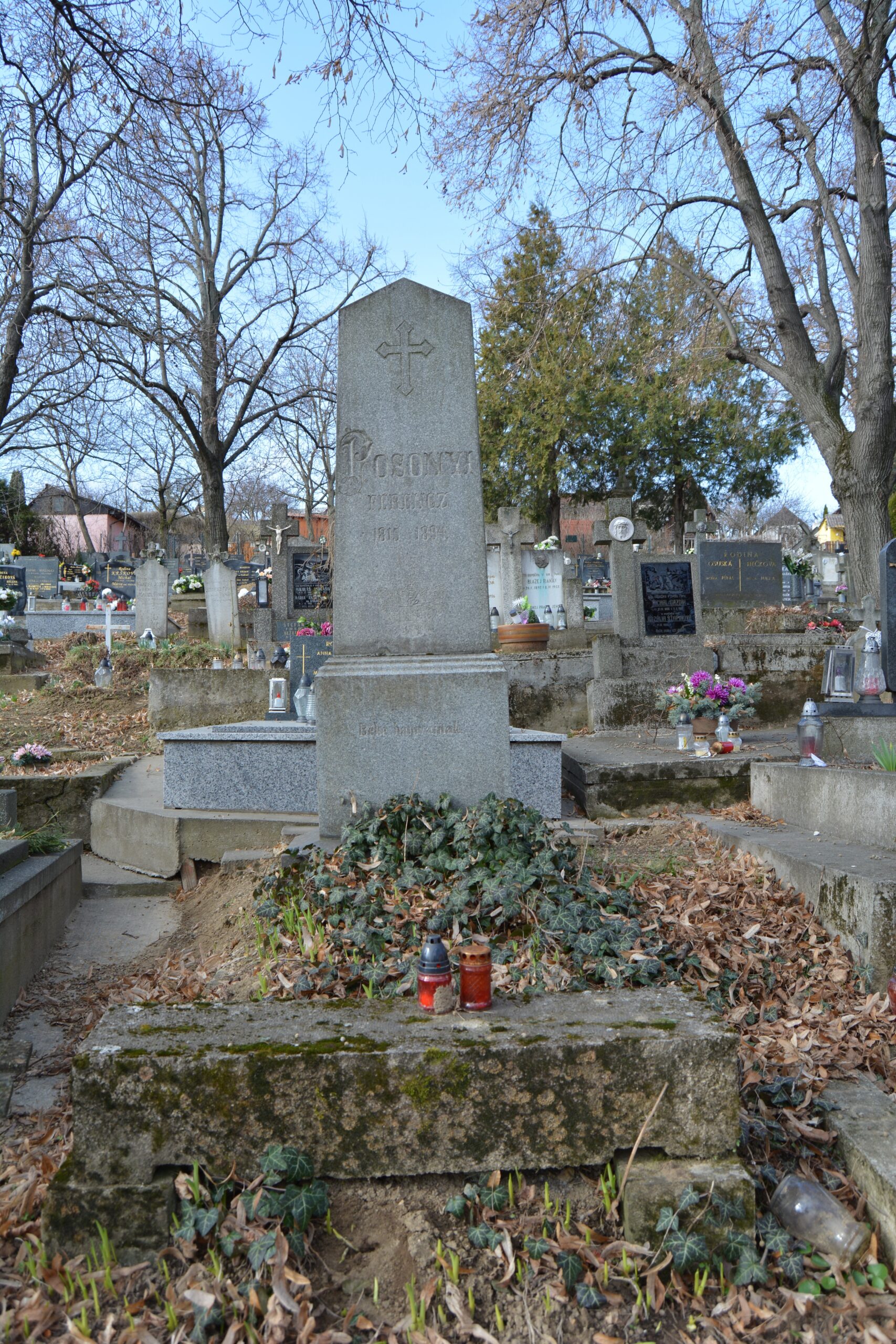 Posonyi Ferenc sírja – Felsőköröskény (1)