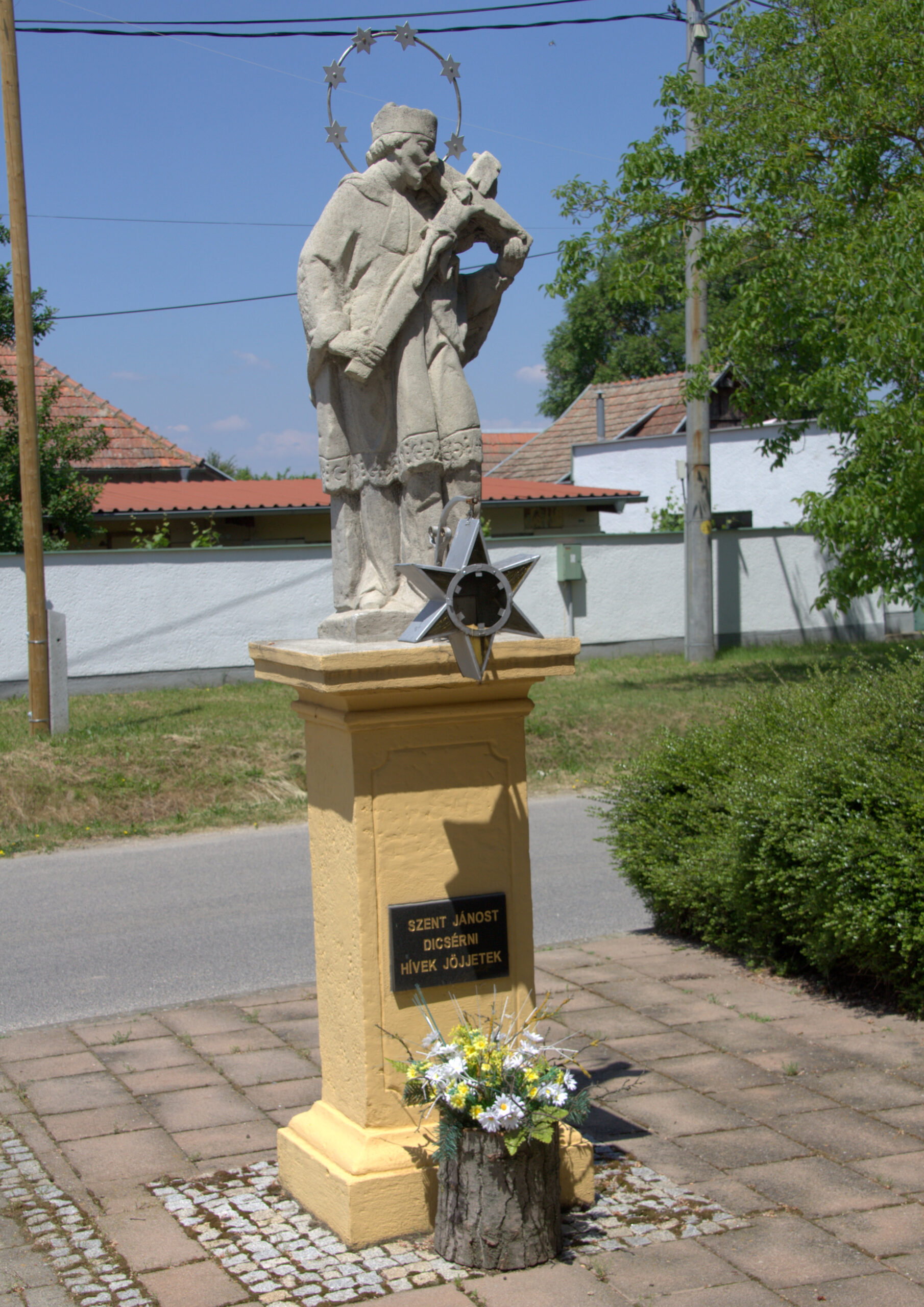 a Nepomuki Szent János-szobor – Berencs (3)