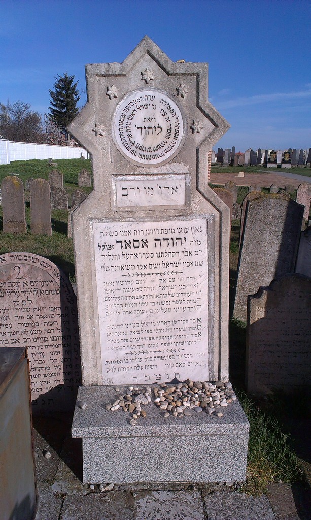 Jehuda Aszád (Aszód Juda) rabbi sírja