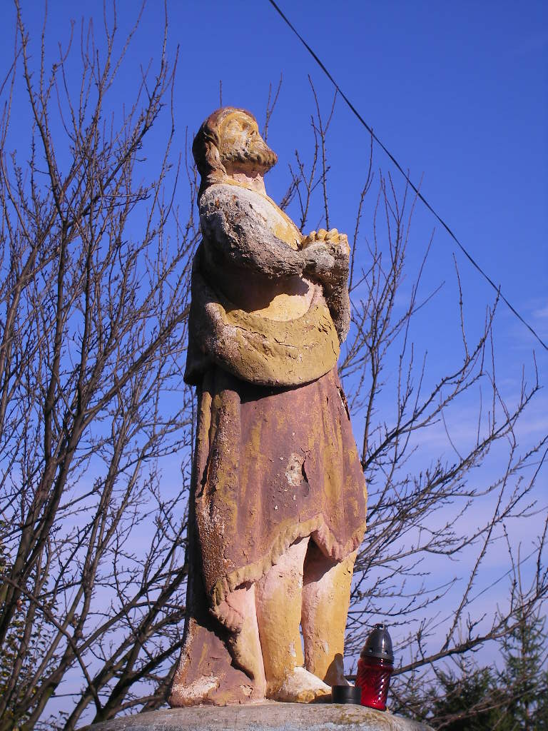 Csiliznyáradi Szent János szobor