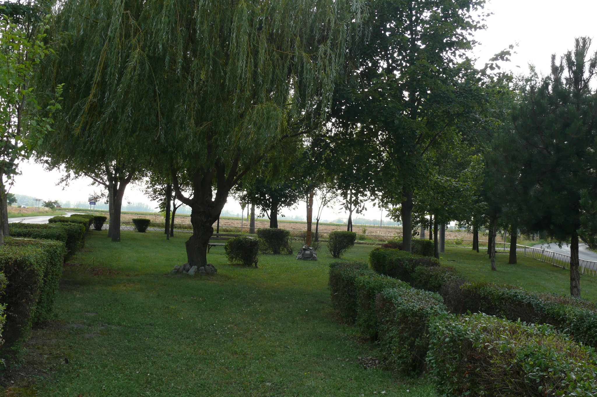 Kopjafa Szent István király emlékére