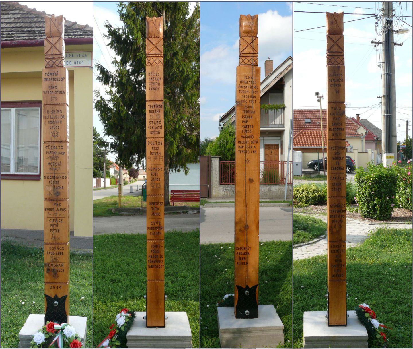 Tőnyei emlékoszlop