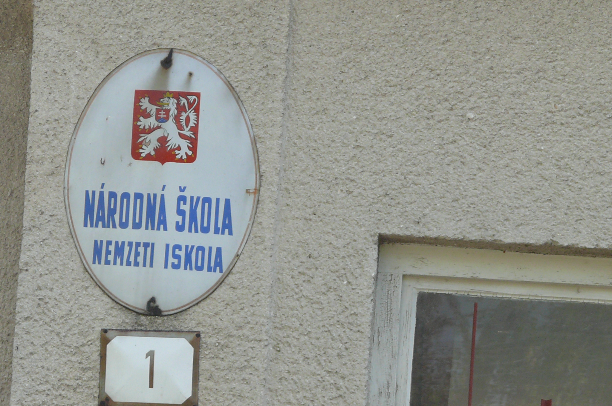 A balonyi nemzeti iskola épülete