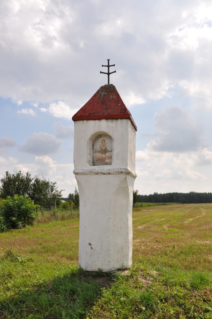 A csallóközkürti „Fehír kíp” (fehér kép) képoszlop