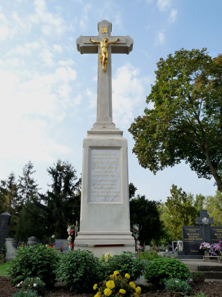 Cséfalvay Alajos sírkeresztje