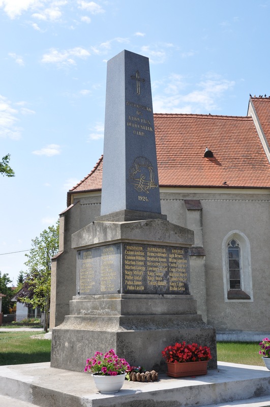 Az I. világháborús hősi halottak emlékműve