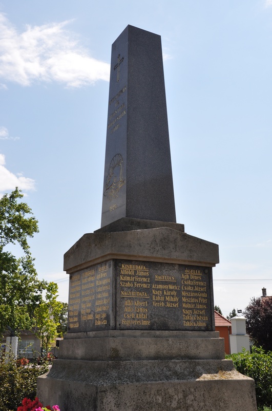 Az I. világháborús hősi halottak emlékműve