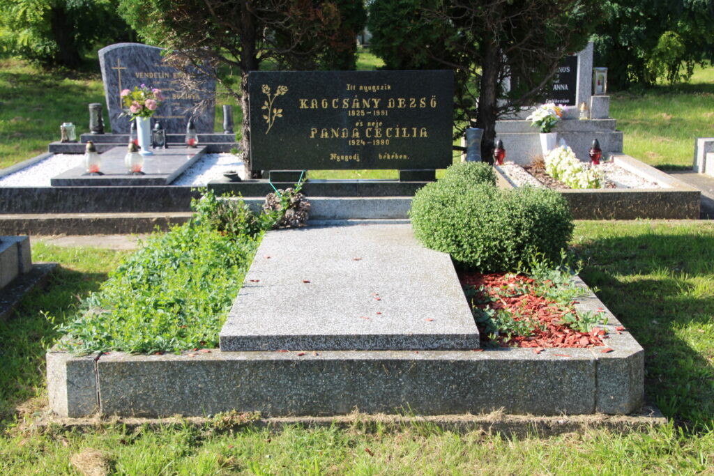 Krocsány Dezső sírja
