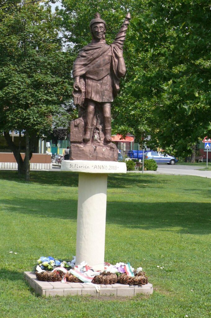 Szent Flórián szobor