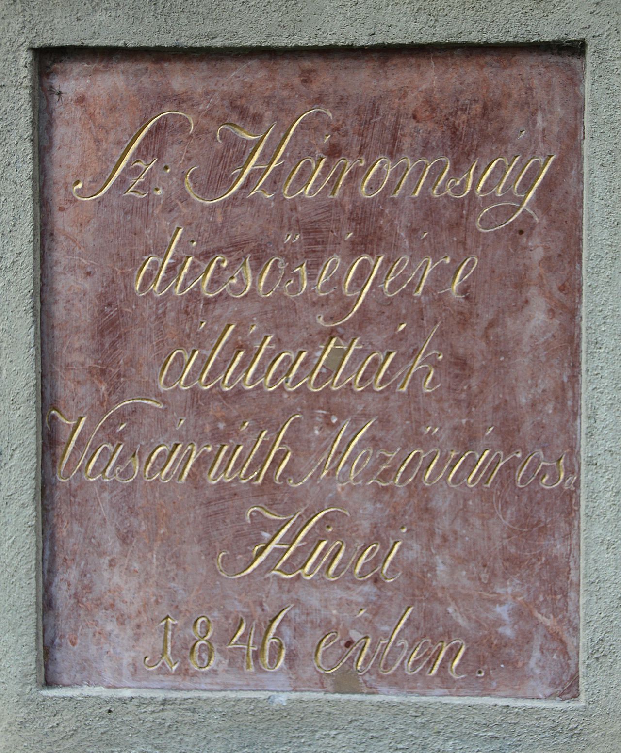 Szentháromság szobor